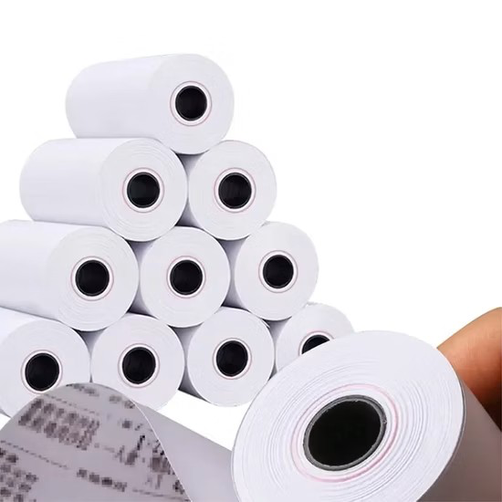 10 Rouleau de papier thermique 80 mm x 57 mm